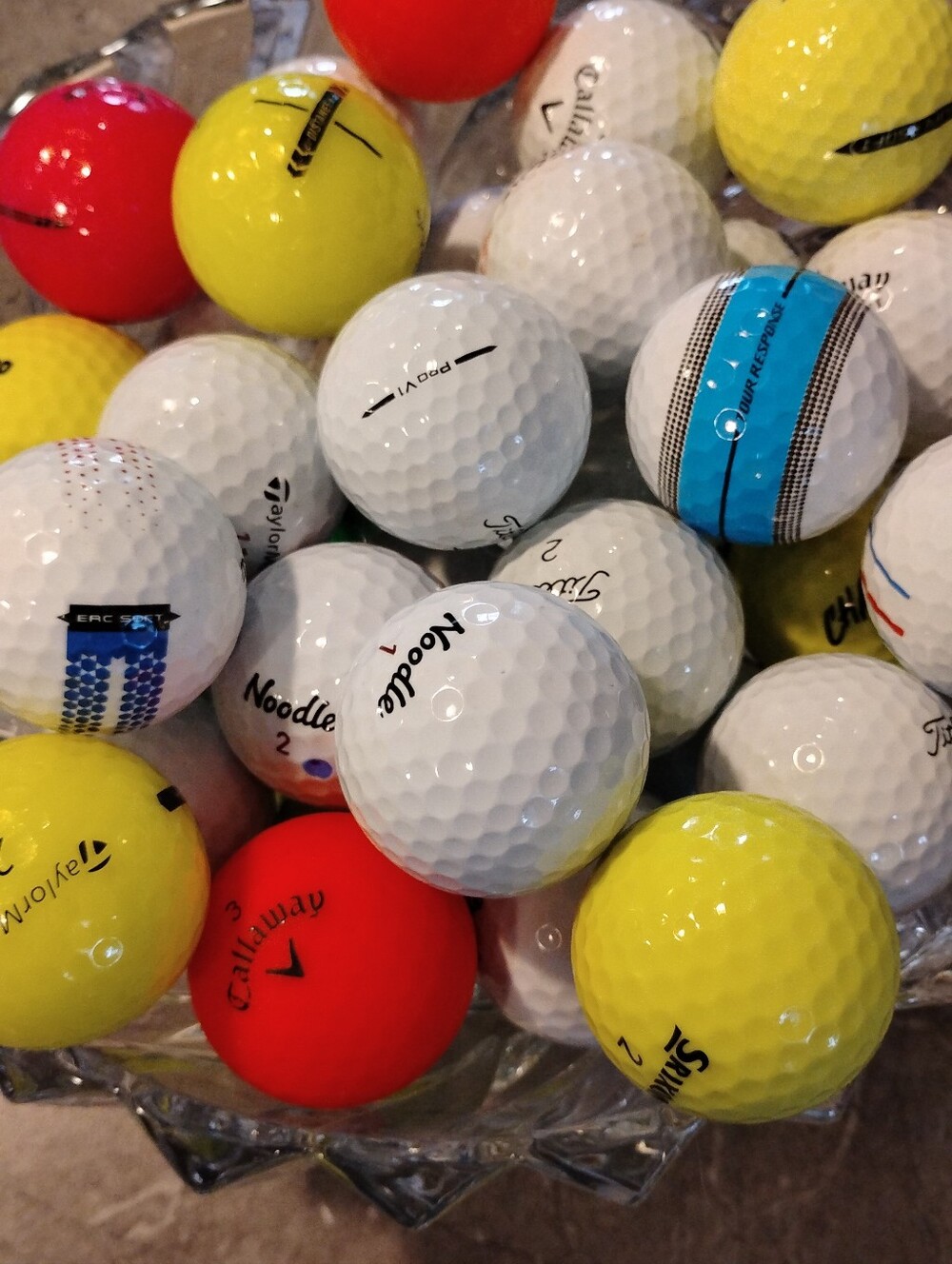 Assorted Golf Balls - 40 - Free Shipping